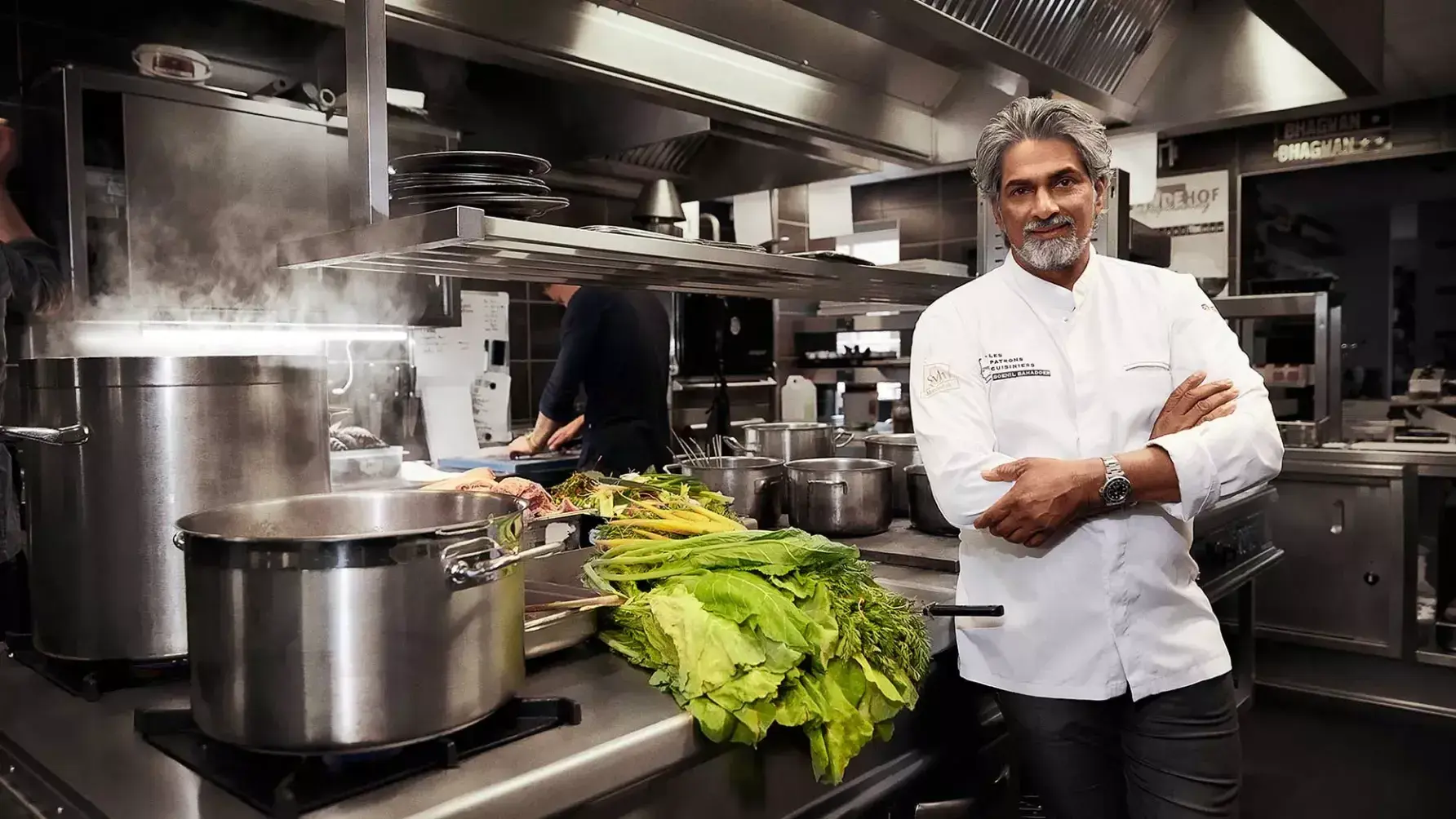 Portrait photo of star chef Soenil Bahadoer
